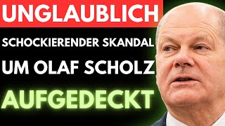 🚨MEGA SKANDAL UM OLAF SCHOLZ DÜSTERE WAHRHEIT KOMMT ANS LICHT🚨 [upl. by Fleming972]