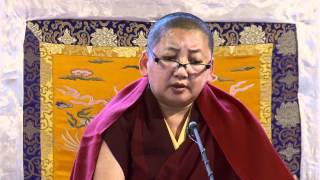 HE Khandro Rinpoche The meaning of taking refuge [upl. by Bernadina401]