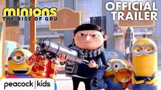 Minions The Rise of Gru  Official Trailer  Illumination [upl. by Anihs]