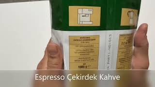 Kurukahveci Mehmet Efendi Caffe Espresso Çekirdek Kahve 1000 gr [upl. by Sethi]