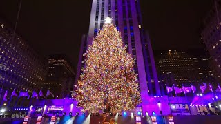 The 2023 91st Annual Christmas in Rockefeller Center Full NBC 1080p [upl. by Terrijo568]