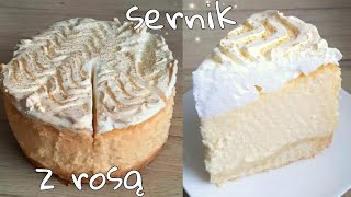 🍰Najlepszy przepis na sernik z rosą na kruchym spodzie na dużą blaszkę🍰Zawsze wychodzi🍰 [upl. by Yalc]