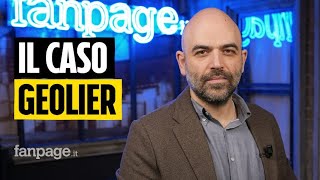 Geolier Ghali e la censura Rai Roberto Saviano racconta il caos Sanremo [upl. by Auqeenwahs]