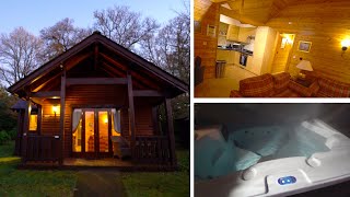 THE BEST LODGE CABIN With a Hot Tub amp Suana Tilford Woods [upl. by Mercedes356]