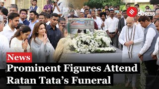 From Amit Shah to Nita Mukesh Ambani Who All Attended Ratan Tatas Funeral  Shantanu Naidu [upl. by Normie]