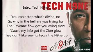 Tech N9ne  Disparagement Feat King ISO Lyrics [upl. by Letnahc]