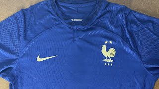 CAMISA DA FRANÇA 2223 VERSÃO JOGADOR  COMPRADA NA SHOPEE [upl. by Oswell275]