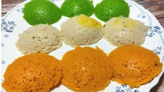 😀Independence Day SpecialTricolor idli Recipe  घर पर इडली बनाने की विधि 🦜🇮🇳Tiranga Recipes [upl. by Tove]