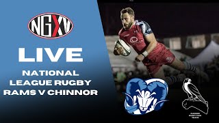 LIVE RUGBY RAMS vs CHINNOR  NATIONAL LEAGUE RUGBY [upl. by Llerryt]