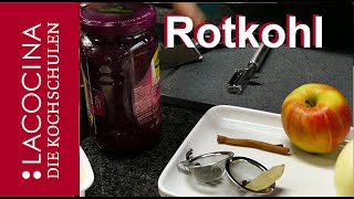 Rotkohl aus dem Glas aufhübschen  schnell lecker und einfach [upl. by Georgeta993]