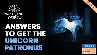 How to get Unicorn Patronus on Wizarding World Pottermore  Hogwarts Legacy [upl. by Dnamron254]