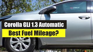 Corolla GLi Automatic Review and Price in Pakistan  Fuel Average amp Top Speed [upl. by Ayerdna535]