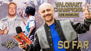 What happened so far at Valorant Champions  Group stage recap w Tombizz [upl. by Hnim347]