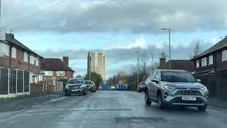 24 Chadderton real test route GreengateVictoria ave side [upl. by Dominus689]