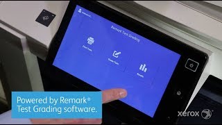 Xerox Connect App for Remark Test Grading Print and grade tests automatically [upl. by Brander]