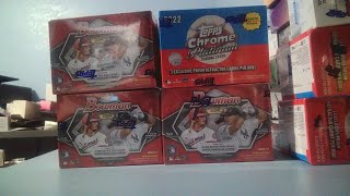 4 Blasters  3 2024 Bowman amp 1 2022 Topps Chrome Platinum Anniversary sportscardclubcom Break [upl. by Iram778]