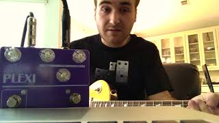 Lovepedal Custom Effects Purple Plexi  Boost [upl. by Donnell884]