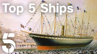 Top 5 Ships in British History  How The Victorians Built Britain  Channel 5 History [upl. by Ring]