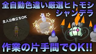 【全自動色厳選】ヒトモシ・ランプラー・シャンデラ編【ポケモンSVスカーレット・バイオレット】 [upl. by Minoru]