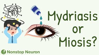 PURE MATH Behind the Effects of ANS Drugs on Pupils Miosis or Mydriasis [upl. by Fiore]