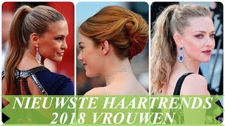 Nieuwste haartrends 2018 vrouwen [upl. by Ralat831]