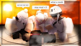 Toxic Teamers Get DESTROYED IN ZO SAMURAI ROBLOX [upl. by Novoj]