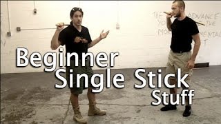 Easy to Learn Escrima Stick Drills  Great for Beginners [upl. by Ocramed]