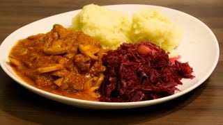 Gulasch selbst gemacht  einfach und lecker  Schritt für Schritt Rezept  recipe [upl. by Odab]