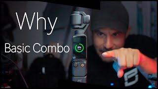 DJI POCKET 3 Basic Combo over the Creator Combo Why [upl. by Emelin814]