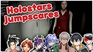 【Holostars】 Holostars Jumpscares [upl. by Sykleb644]