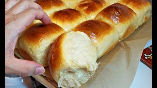 Soft Fluffy Dinner Rolls Recipe  How to make Sweet Milk Rolls Recipe [upl. by Sallee622]