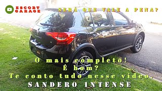 AVALIAÇÃO Renault Sandero Intense 16 CVT  O mais completo Acabamento bom Será que vale a pena [upl. by Beane84]