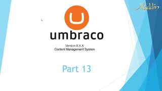 Umbraco CMS  Building website Forms Part 13 [upl. by Chyou246]