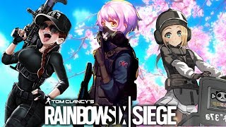 【MAD】 Rainbow Six Siege  Anime Style 「Opening」 アニメオープニング！ [upl. by Akinor]