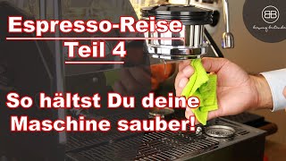 Espressomaschine reinigen amp pflegen Das sollte jeder wissen der eine Siebträgermaschine besitzt [upl. by Goldie375]