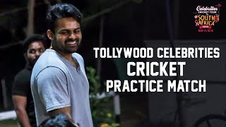 Tollywood Celebrities Cricket Practice Match EXCLUSIVE  Spread Awareness on Cancer  Silly Monks [upl. by Rundgren]