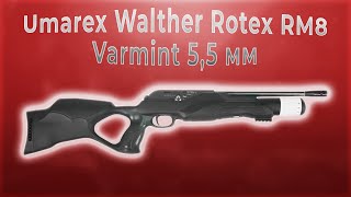 Umarex Walther Rotex RM8 Varmint 55 мм [upl. by Allebara]