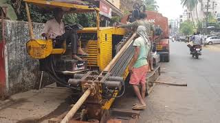 Road drilling machine [upl. by Sorac]