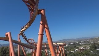 Tatsu OnRide Six Flags Magic Mountain [upl. by Anivlac]