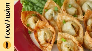 Chicken Wonton Recipe By Food Fusion [upl. by Aymer]