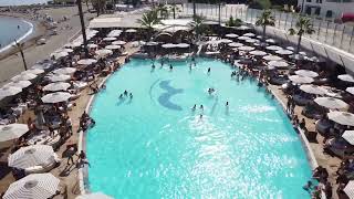 Ocean Club Marbella from the Air Beach Clubs My Guide Marbella [upl. by Acus]