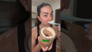 2 Ingredient Protein Ice Cream 🍦 protein icecream dietrecipe highprotein proteindessert [upl. by Deryl]