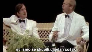 Monty Python  four yorkshiremen Chateau de Chasselas serbian subtitle [upl. by Drannel458]