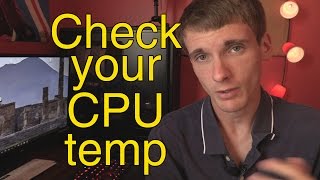 How to check your CPU temperature  OVERHEATING CPU [upl. by Eyllib]