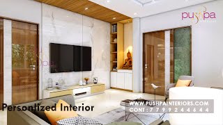 Vessella Meadows 4bhk West Phase villasNarsingi Interior Design By pushpa Interiors [upl. by Vonnie862]