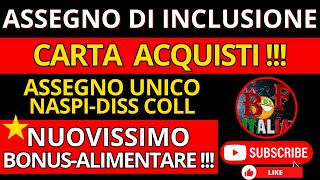 ASSEGNO UNICO  ASSEGNO DI INCLUSIONE BONUS ASILO  INPS [upl. by Adner]