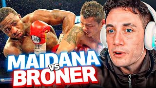 REACCION A CHINO MAIDANA VS BRONER [upl. by Tinor]