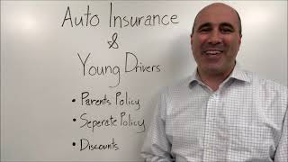 Auto Insurance for Young Drivers  Whats the best way to insure Young Drivers [upl. by Rosol664]