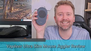 UNDETECTABLE MOUSE MOVEMENT  Vaydeer Ultra Slim Mouse Jiggler Review [upl. by Ymereg]