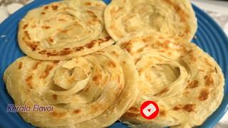 Kerala Malabar paratha recipe in hindi असान तरीके से बनाये के२ला प२ाठाLayerd porotta recipe Hindi [upl. by Iiette]